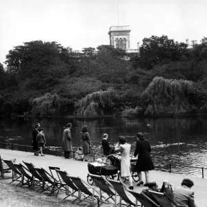 St James's Park Print, 1948 St James's Park Print, 1948