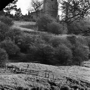 St John The Baptist Church, Egglescliffe, 18th March, 1975 St John The Baptist Church, Egglescliffe, 18th March, 1975
