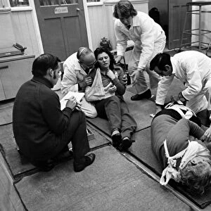St Johns Ambulance First Aid Training, 6th February 1978