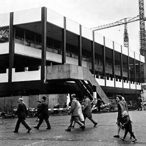 St Johns Shopping Centre, Under Construction, Liverpool, 27th September 1968