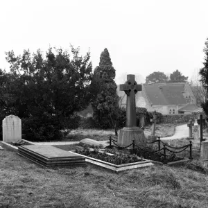 St Martins Church in Bladon, Oxfordshire. Burial place of members of the Churchill St Martins Church in Bladon, Oxfordshire. Burial place of members of the Churchill