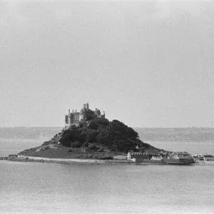St Michel Mount, Cornouailles, septembre 1968.