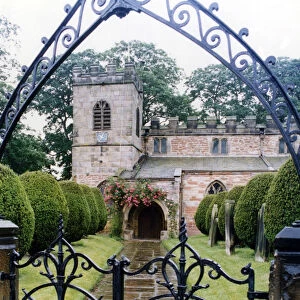 St Peters Church, at Croft-on-Tees near Darlington. 14th June 1993