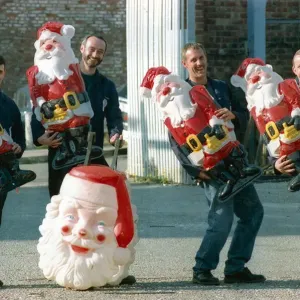 Staff at the Kent Street depot are busy making final preparations for the Christmas light