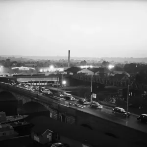 Staines Bridge Print, 21st May 1956