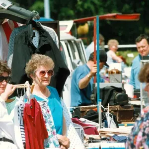 Blaydon Car Boot Sale Print, June 1993