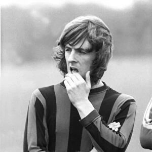 Stan Bowles, footballer at Queens Park Rangers FC February 1975