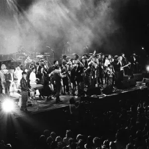The Stand by Me: AIDS Day Benefit concert at Wembley Arena, London. 1st April 1987 The Stand by Me: AIDS Day Benefit concert at Wembley Arena, London. 1st April 1987