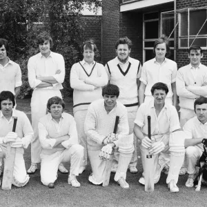 Standard XI Cricket Team Photocall Print, 1st July 1972