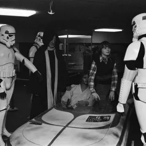 Star Wars Exhibition on display at the Science Museum, London, 19th December 1977