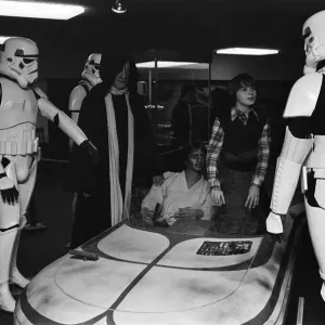 Star Wars Exhibition on display at the Science Museum, London, 19th December 1977