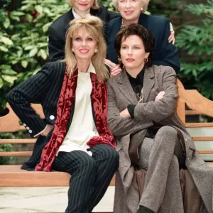 Stars of Absolutely Fabulous Print - 6th January 1993 Stars of Absolutely Fabulous Print - 6th January 1993