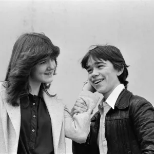 Stars of the BBC TV series Grange Hill'Michelle Herbert, aged 15 Stars of the BBC TV series Grange Hill'Michelle Herbert, aged 15