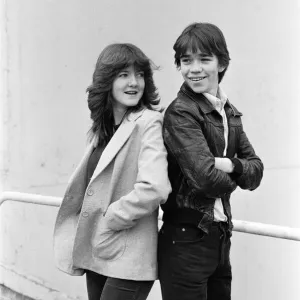 Stars of the BBC TV series Grange Hill'Michelle Herbert, aged 15 Stars of the BBC TV series Grange Hill'Michelle Herbert, aged 15