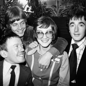 Stars of new film, Star Wars, attend news press conference at the Holiday Inn Hotel in