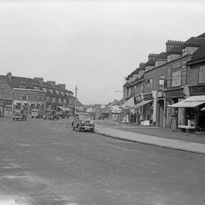 Station Road, Hayes town, Circa 1935