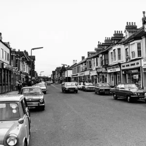 Station Road, Redcar, North Yorkshire, 3rd November 1977 Station Road, Redcar, North Yorkshire, 3rd November 1977