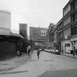 Station Street, Birmingham, with Bull Ring Centre in background