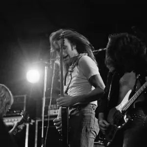 Status Quo perform at The Reading Festival on Saturday 25th August 1973 Status Quo perform at The Reading Festival on Saturday 25th August 1973