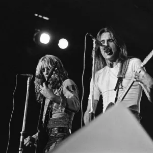 Status Quo perform at The Reading Festival on Saturday 25th August 1973 Status Quo perform at The Reading Festival on Saturday 25th August 1973