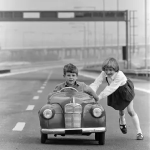Stealing a march on the Minister of Transport - who will open new M5