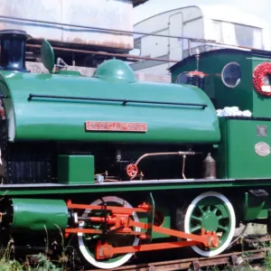 Singapore Steam Locomotive Print 1945 Liberation