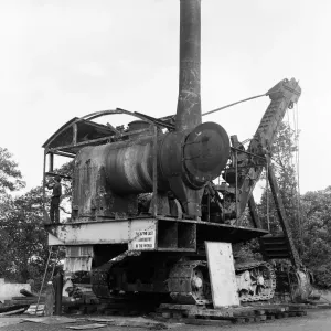 Steam powered Excavating Machine, aka Steam Navvy, at Beamish Museum, Beamish Steam powered Excavating Machine, aka Steam Navvy, at Beamish Museum, Beamish
