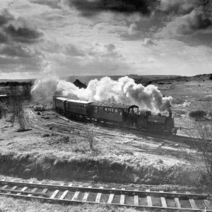 Tanfield Railway Steam Train Print, 3rd April 1988 Tanfield Railway Steam Train Print, 3rd April 1988