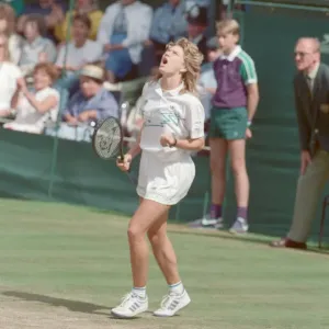 Steffi Graf Wimbledon Ladies Singles Final 1988 Print Steffi Graf Wimbledon Ladies Singles Final 1988 Print