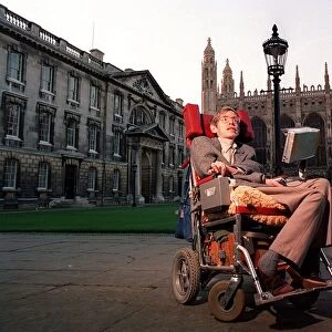 Stephen Hawking, CH, CBE, FRS, FRSA (born 8 January 1942