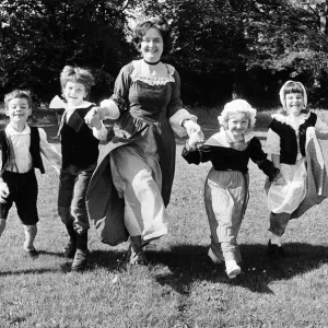 Stepping out in time... These youngsters from Helme Junior