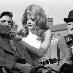 Steptoe and Son photocall to announce that a new feature film of the successful comedy