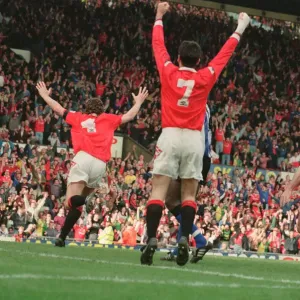 Steve Bruce Celebrates 96th Minute Winner Print (01070) Steve Bruce Celebrates 96th Minute Winner Print (01070)