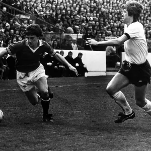Steve Coppell Football Player April 1976 Manchester United V Derby County FA Cup Steve Coppell Football Player April 1976 Manchester United V Derby County FA Cup