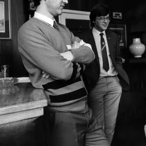 Steve Gibson and David Thorne Print, Circa 1985 Steve Gibson and David Thorne Print, Circa 1985