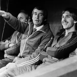 Steve Kember, new manager of Crystal Palace, watches his side from the dugout Steve Kember, new manager of Crystal Palace, watches his side from the dugout