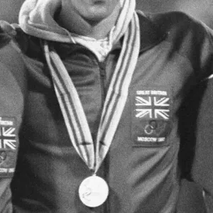 Steve Ovett 800m Moscow Olympic Games Print, July 26th 1980