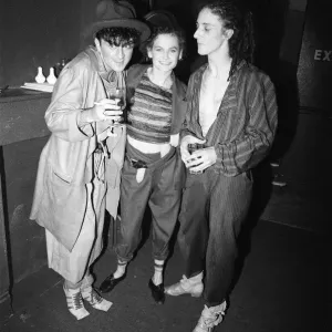 Print of Steve Strange at the Music Machine in Camden Town, June 1982 Print of Steve Strange at the Music Machine in Camden Town, June 1982