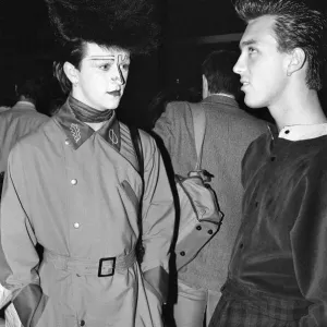 Steve Strange and Martin Kemp Print, Stringfellows 1980 Steve Strange and Martin Kemp Print, Stringfellows 1980