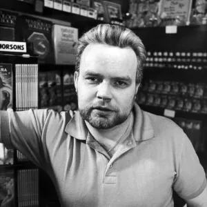 Steven Culbert, Coventry Psychic and author, pictured at his shop Steven Culbert, Coventry Psychic and author, pictured at his shop