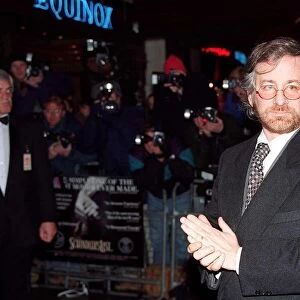 Steven Spielberg Film Director - February 1994 At the film premiere of