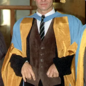 Sting Pop Star After He Received A Honorary Doctorite Of Music At The University Of