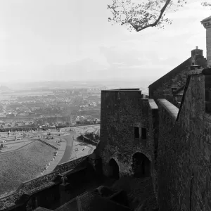 Stirling Castle, Scotland. 7th November 1956 Stirling Castle, Scotland. 7th November 1956