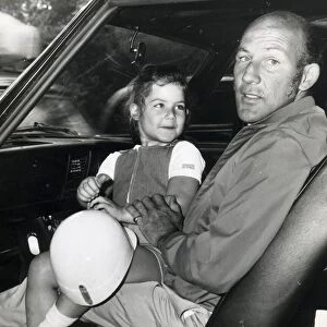 stirling moss and daughter allison aged 4 and a half jul 1971 -----