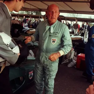 Stirling Moss October 98 Former world motorracing champion at the 50th Goodwood Stirling Moss October 98 Former world motorracing champion at the 50th Goodwood