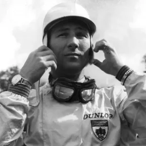 Stirling Moss wearing motor racing gear - September 1960 ----- Stirling Moss wearing motor racing gear - September 1960 -----