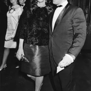 Stirling Moss and wife Elaine at film premiere - August 1966 ----- Stirling Moss and wife Elaine at film premiere - August 1966 -----