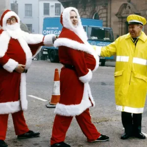 Stirlings Slimming Santas 24th October 1991 Print