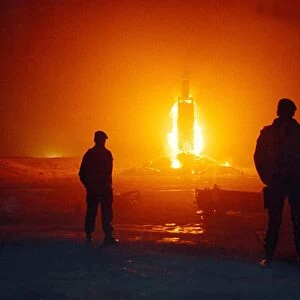 Stock picture of a bonfire in Darlington in 1996