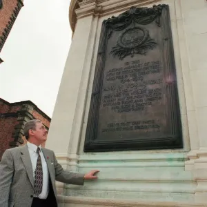 Stockton Cenotaph, 14th May 1997. Terry Thwaites Stockton Cenotaph, 14th May 1997. Terry Thwaites